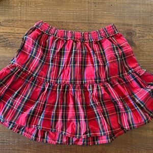 Crewcuts Tartan Plaid A-Line Skirt